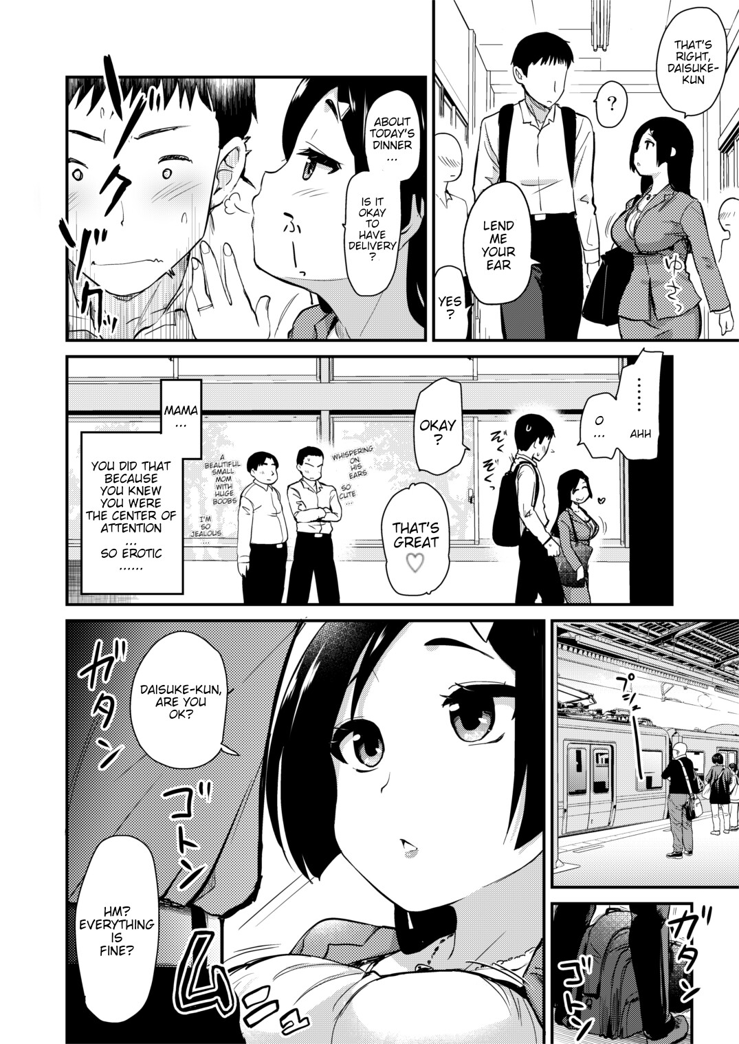 Hentai Manga Comic-The Daily Life of a New Mom Who's Too Erotic.-Read-6